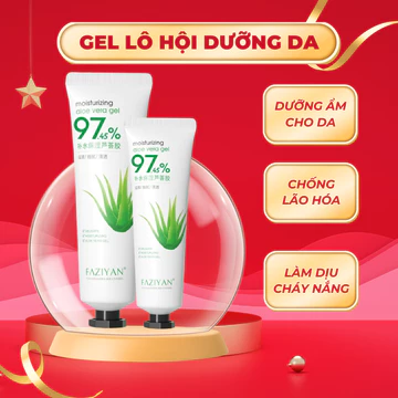 Gel Nha Đam Dưỡng Ẩm Chiết Xuất Lô Hội Gel Dưỡng Ẩm Da Lô Hội 97.45% Giảm Mụn Chăm Sóc Da