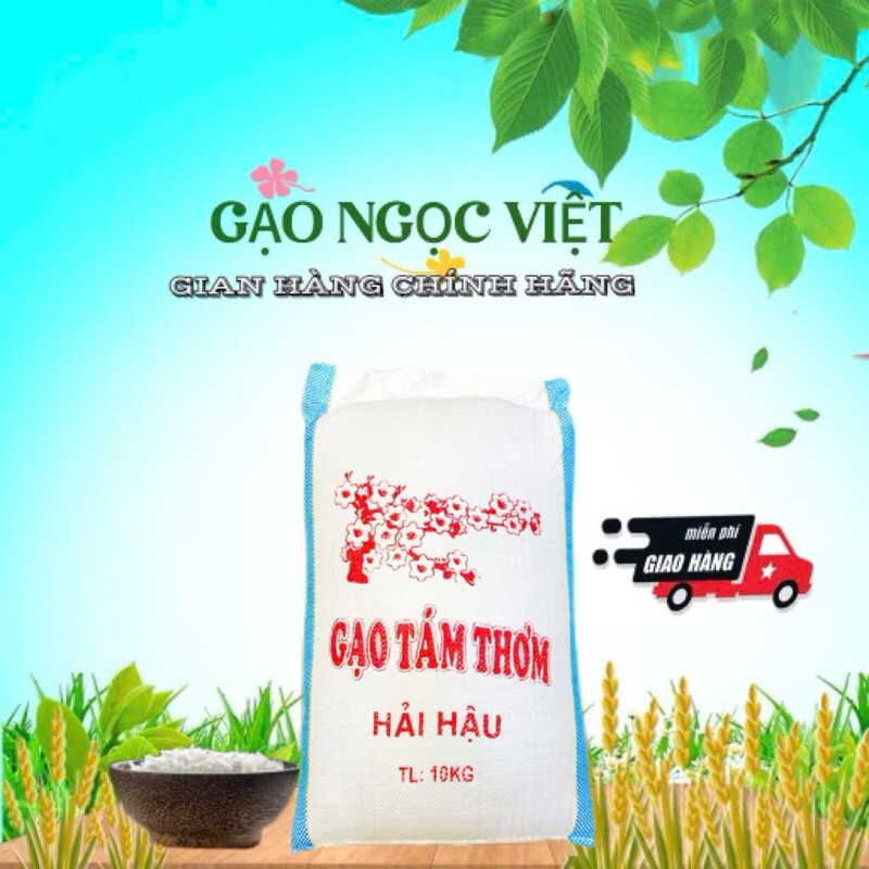 [HOẢ TỐC] GẠO TÁM THƠM ĐẶC SẢN HẢI HẬU – GẠO QUÊ VỤ LÚA MỚI ( DẺO VỪA , MỀM CƠM )
