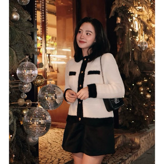 ÁO LEN LÔNG XÙ ISABELLA HỒNG TI NGOAN (NEWTAG)