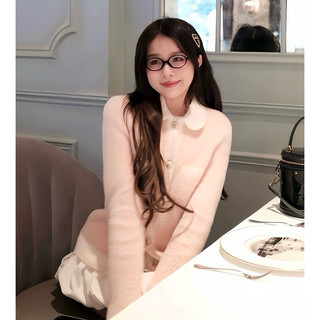 ÁO LEN LÔNG XÙ ISABELLA TRẮNG TI NGOAN (NEWTAG)