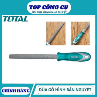 ĐỒ NGHỀ TOTAL Giũa gỗ hình bán nguyệt 200mm THT91686