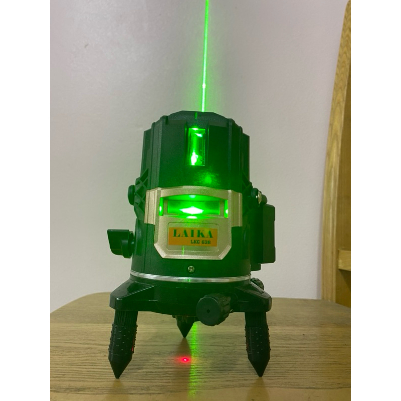 Máy cân bằng mực, máy bắn cốt bằng lazer 5 tia LKG 638- đen chính hãng LAIKA - Hưng Phát