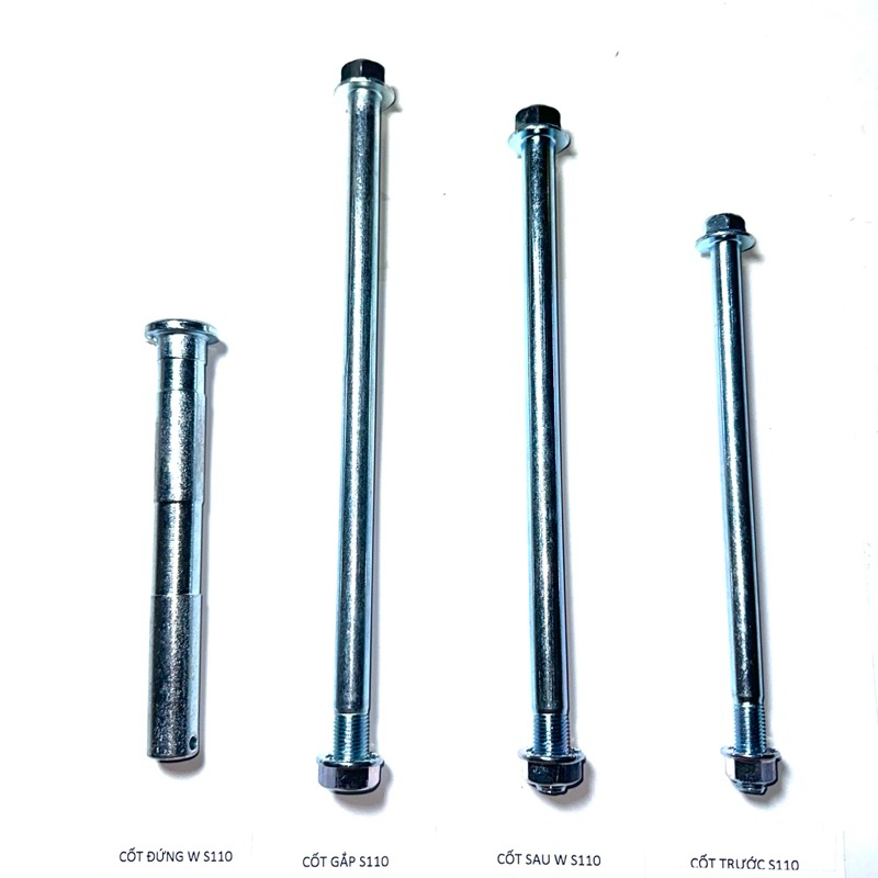 Cốt Trước - Cốt Sau - Cốt Gấp - Cốt Đứng Xe Máy | Dream, Wave, Wave S110, Sirius
