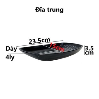 Đĩa phíp thuyền nhựa Việt Nhật hình chữ nhật đựng cá, thức ăn, bánh kẹo ms: 1283, 1284, 1285