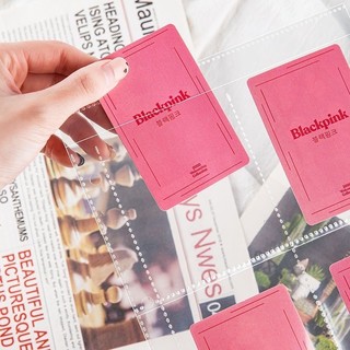 Sheet A4 A5 Túi Đựng Card Bo Góc Ảnh Idol Thẻ Bọc Bảo Vệ Timo VPBL05