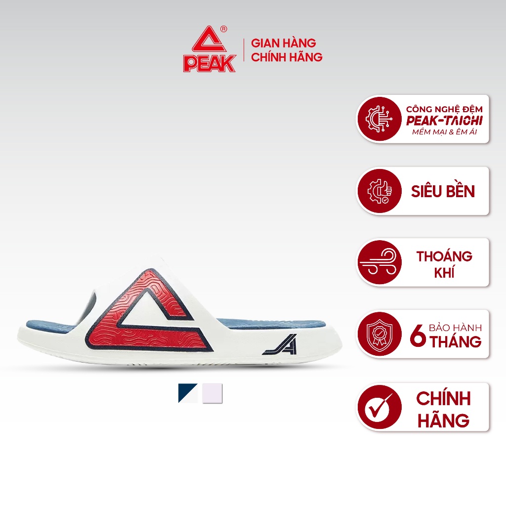 Ảnh Dép thể thao PEAK Taichi Slippers Công nghệ đế siêu nhẹ trai nghiệm êm ái ET42057L EWT42057L 1