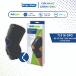 Bó Gối Thể Thao Đai Dán, Nẹp Bản Lề Poly 2 Bên, 73118-SPO, Màu Đen [Actimove] - NK Chính Hãng Châu Âu (1 Cái) — ảnh 1