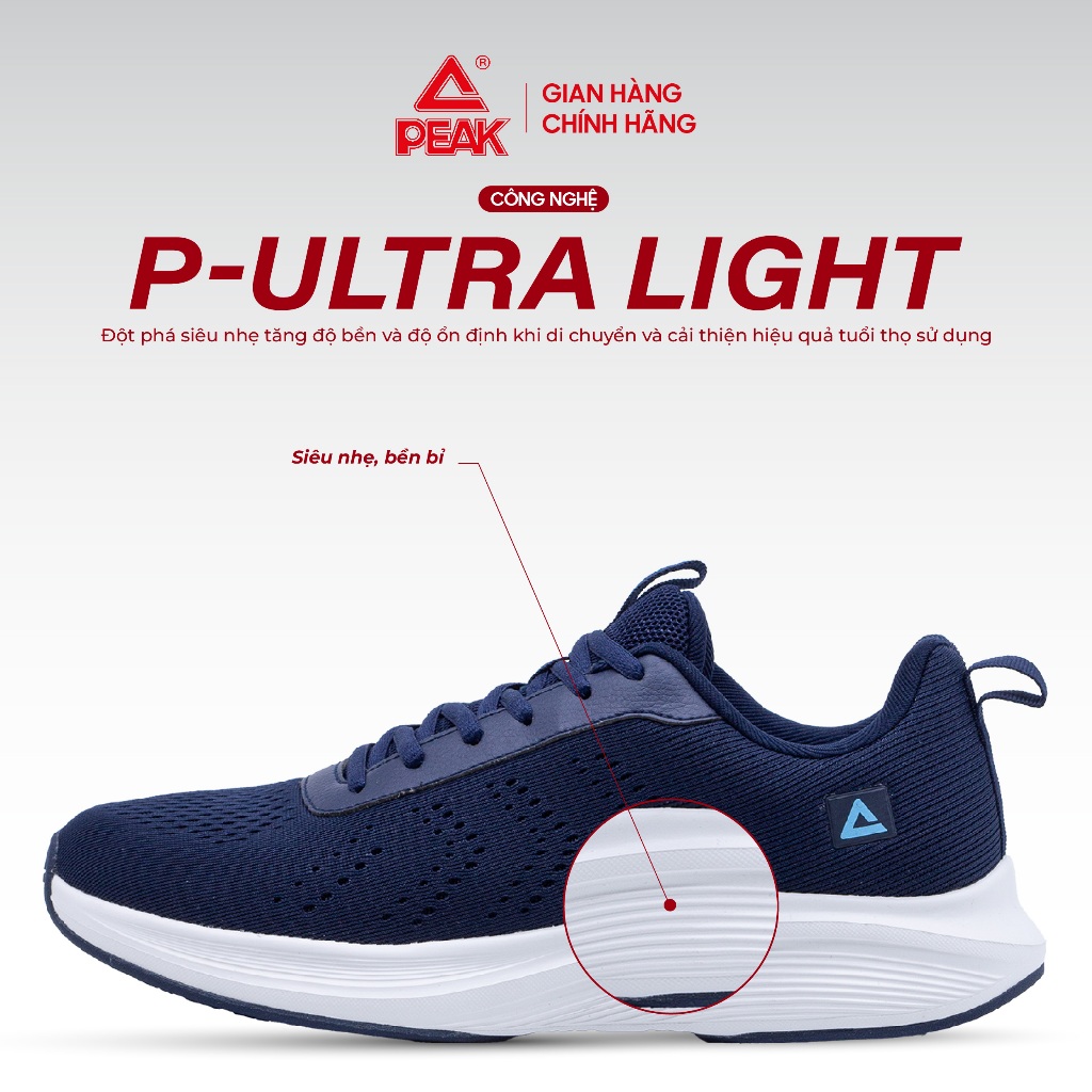 Ảnh Giày thể thao thời trang PEAK Casual E49261E Công nghệ P-Ultralight Siêu Nhẹ 1
