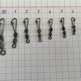 1 bịt khóa câu daiwa 2 vòng số 1/0 2/0 (50 cái)