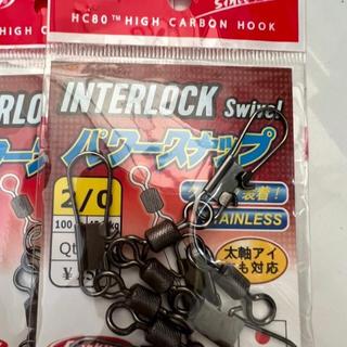Khóa Câu Cá Interlock 1 gói 6 Cái  Chuyên Dùng Câu Cá Tra, Các Loại Cá Lớn