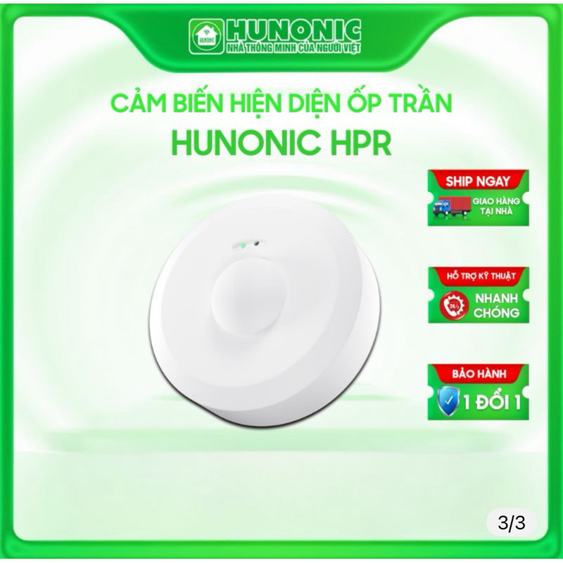 CẢM BIẾN HIỆN DIỆN HUNONIC HPR – PHÁT HIỆN NGƯỜI KỂ CẢ KHI ĐỨNG YÊN ...