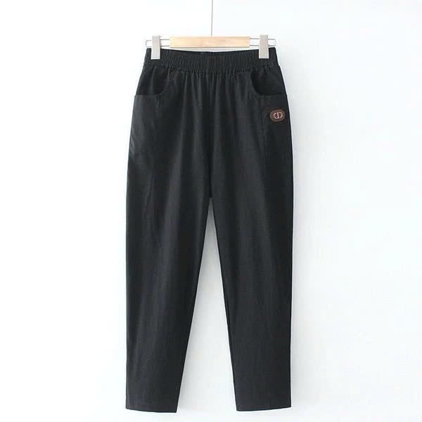 Quần baggy nữ , quần đũi dài lưng thun bigsize phù hợp mọi lứa tuổi mã 40