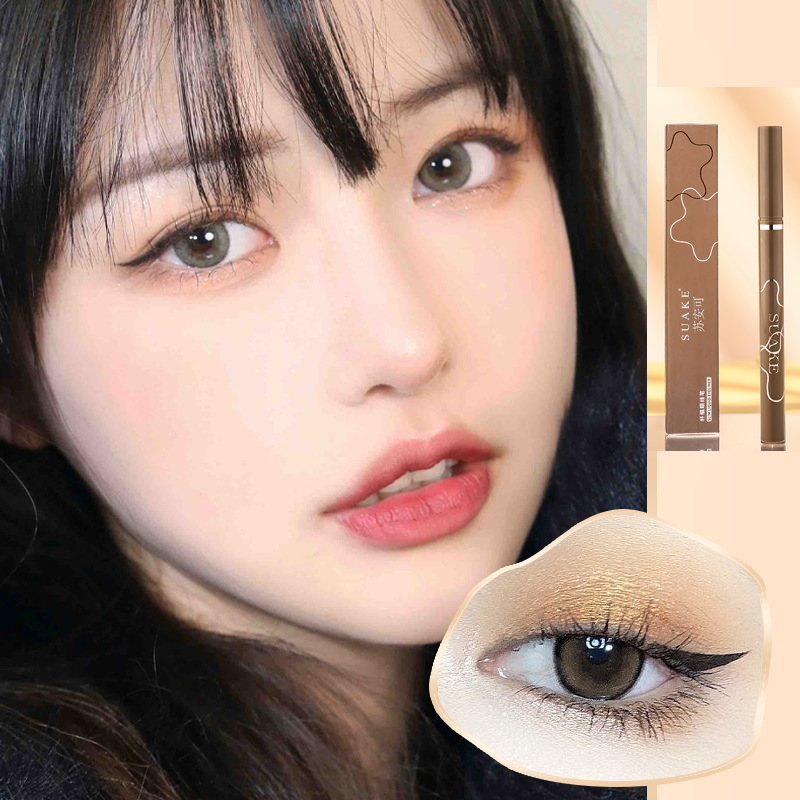 Kẻ Mắt, Bút Kẻ Mắt Siêu Mảnh Sweet Mint 4 Màu Tự Nhiên Không Lem Không Trôi