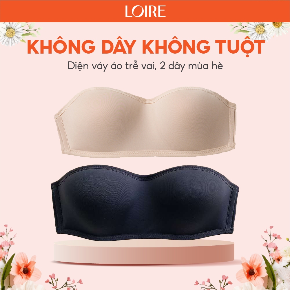 Ảnh Áo Quây Cup Ngang Viền Silicon Chống Tụt Loire BRQ02 1
