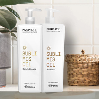Dầu gội, dầu xả bổ sung độ ẩm, phục hồi tóc khô, mất nước MORPHOSIS SUBLIMIS OIL 1000ml - HÀNG CHÍNH HÃNG