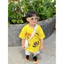 ÁO THUN VÀNG 4 HỌA TIẾT CUTE Form Rộng Boxy 100% Cotton 2C