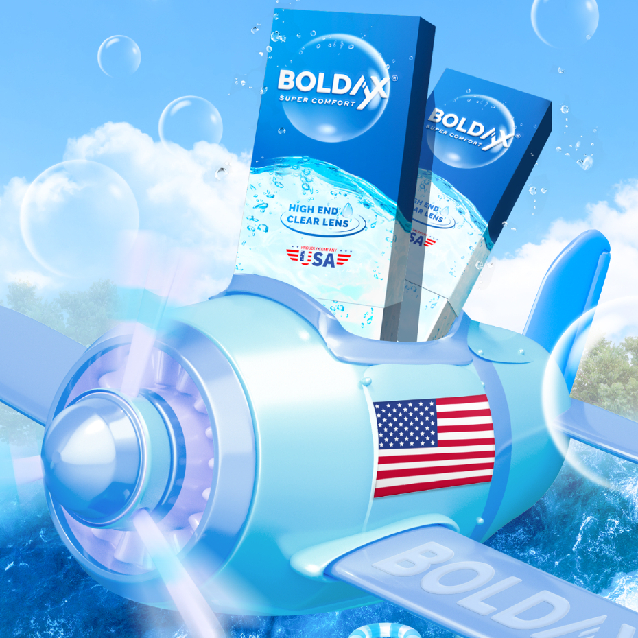 Ảnh Lens trong suốt cho nam BOLDAX công nghệ USA 4