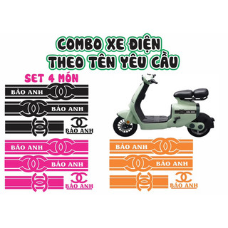 tem dán xe điện vc k1 trang trí xe điện