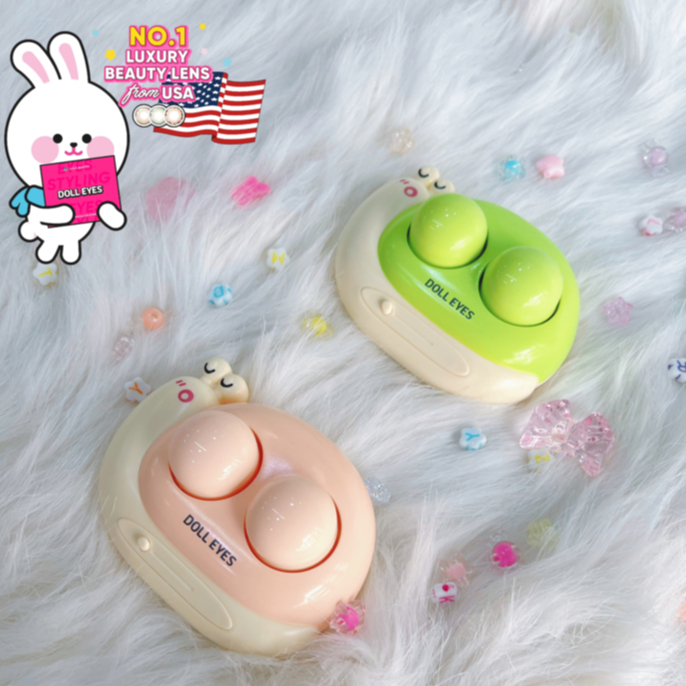 Ảnh Luxury lens DOLL EYES - Máy giặt lens ốc sên cute phô mai que 1