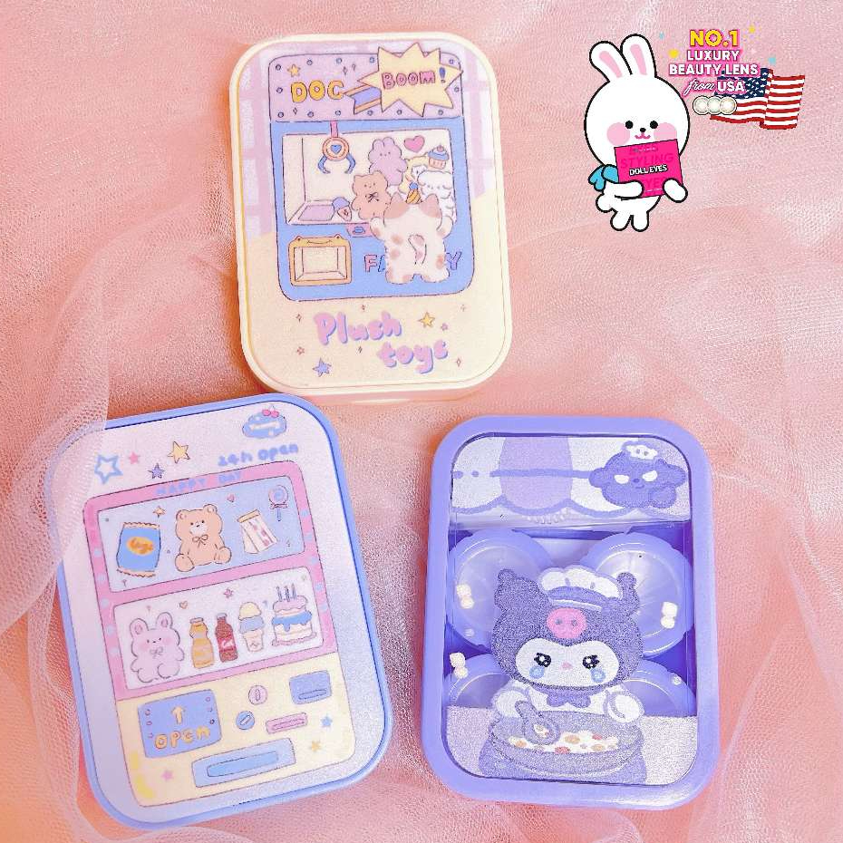 Ảnh Hộp Dụng Cụ & Bảo Quản Kính Áp Tròng DOLL EYES - MẪU RANDOM 1