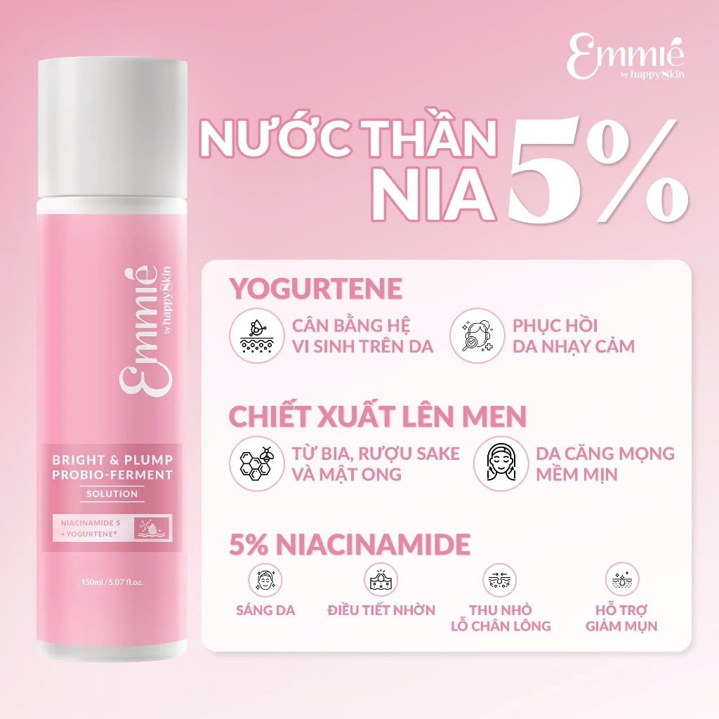 Ảnh Nước Thần 5% Nia - Bright & Plump Probio-Ferment Solution 150ml 4
