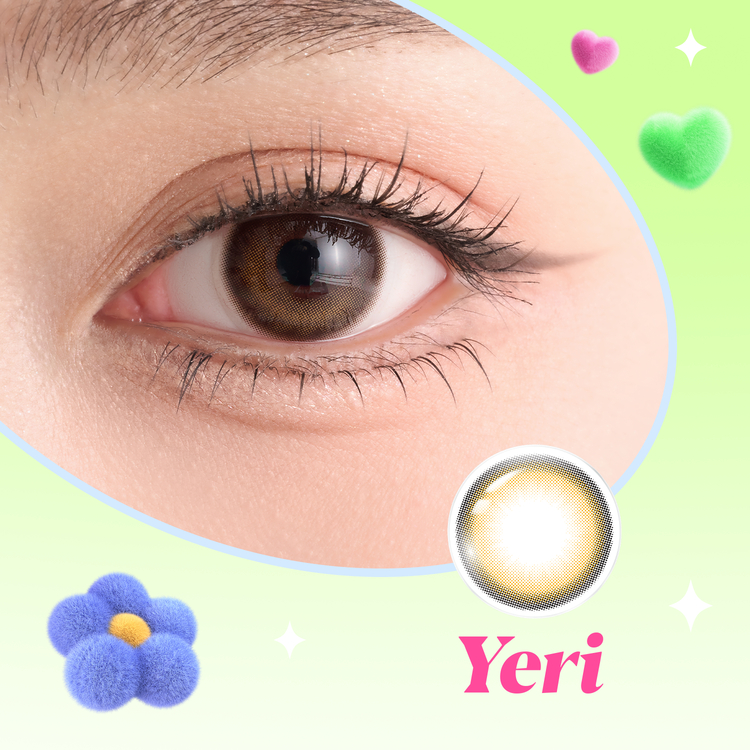 Ảnh Luxury lens DOLL EYES - Yeri milktea brown 1
