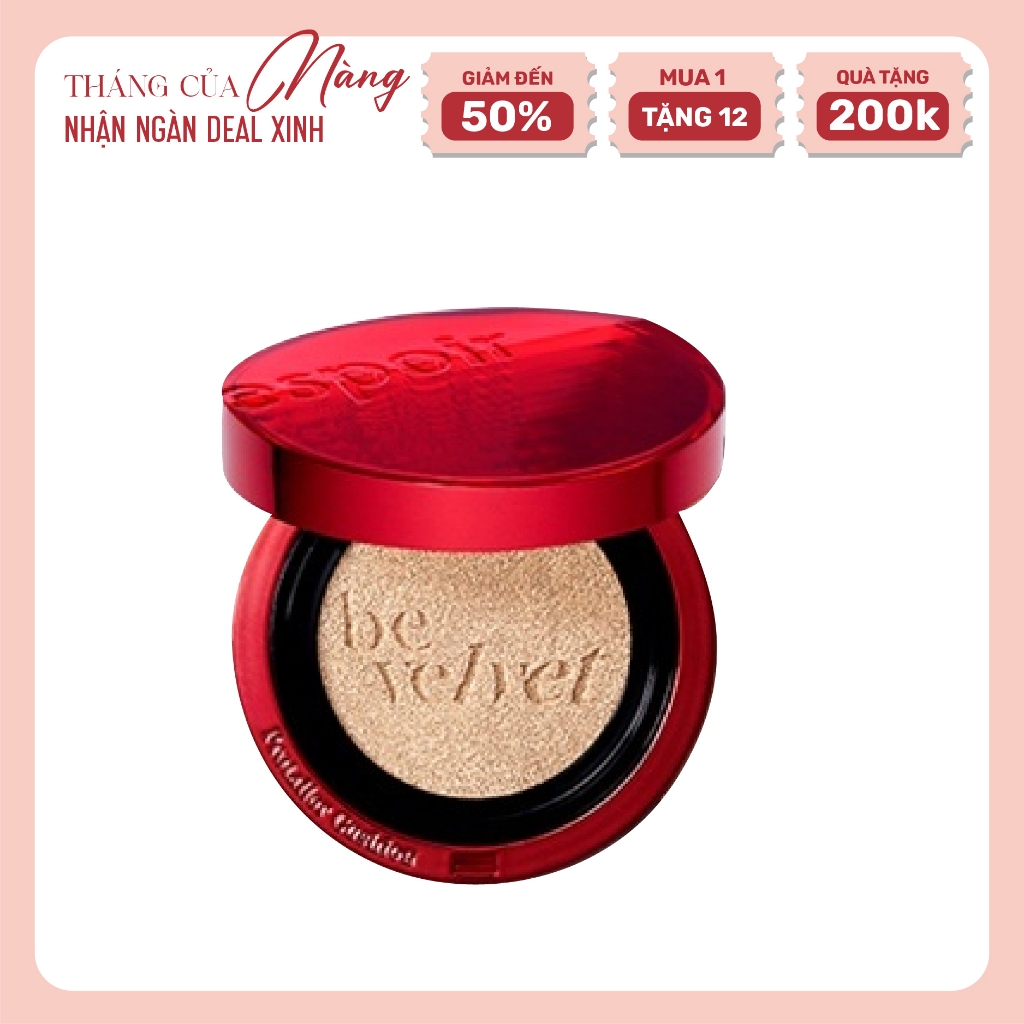Ảnh Phấn Nước Espoir Pro Tailor Be Velvet Cushion New Class SPF34 PA++ 13gr 1