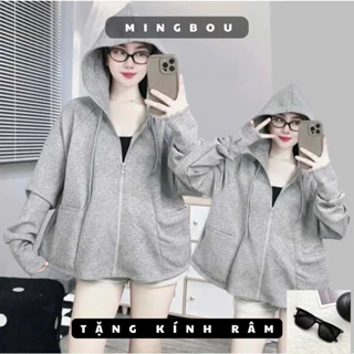 [ TẶNG KÍNH RÂM] Áo Chống Nắng Nữ chất UMI Hàn chống UV UPF 50+ Áo Khoác Hè Babydoll MINGBOU