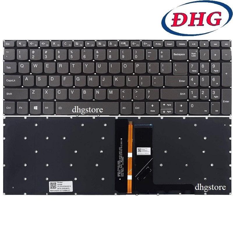 Teclado Lenovo 320-14isk 320-14ikb con botón de encendido SP - Serviclic