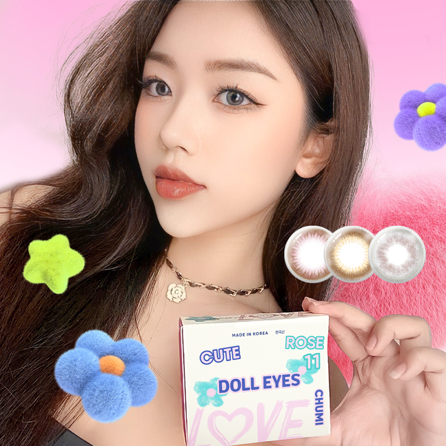 Ảnh Luxury lens DOLL EYES - Oh Really ombre grey 3