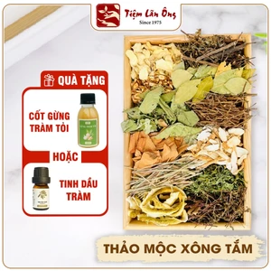 Lá xông tắm thảo mộc, set xông giải cảm 12 vị, giúp giải cảm, tốt cho sức khỏe