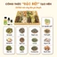 Lá xông tắm thảo mộc, set xông giải cảm 12 vị, giúp giải cảm, tốt cho sức khỏe