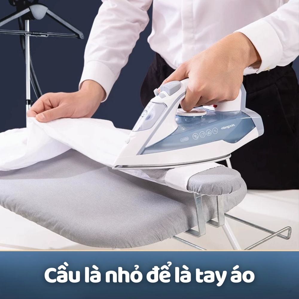 Bàn để ủi quần áo DINO có thể gấp gọn chống bỏng cho gia đình