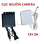 Nguồn cấp điện hàng loại BH 6TH cho Camera giám sát 12V 2A Bộ sạc phích cắm chống nước ngoài trời