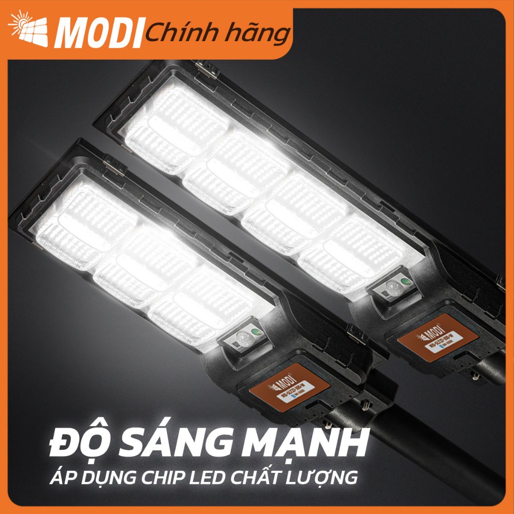 Ảnh Đèn Năng Lượng Mặt Trời MODI SOLAR SLT27 120W 240W, Điều Khiển Từ Xa, Chiếu Sáng Cả Đêm 3