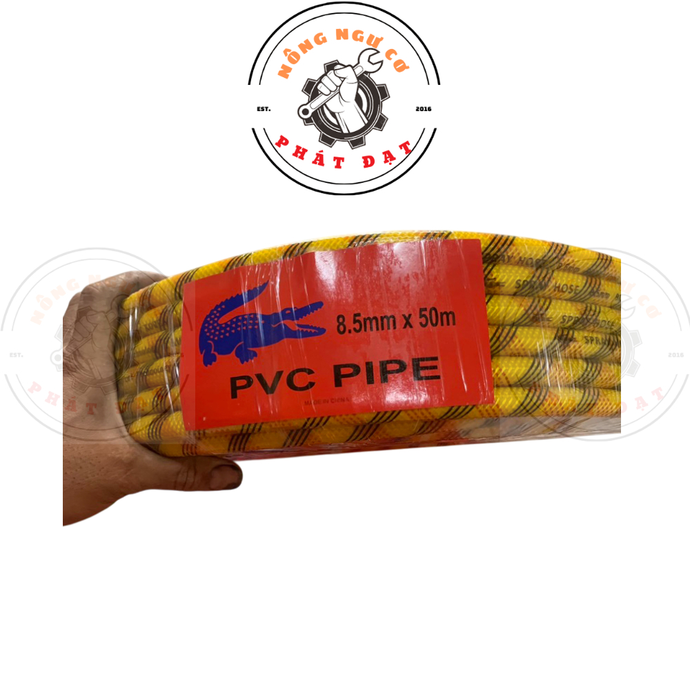 Dây rửa xe cao áp CÁ SẤU Korea, ren trong ren ngoài 14mm, chịu áp cao 900kg, trong 8,5mm ngoài 14mm