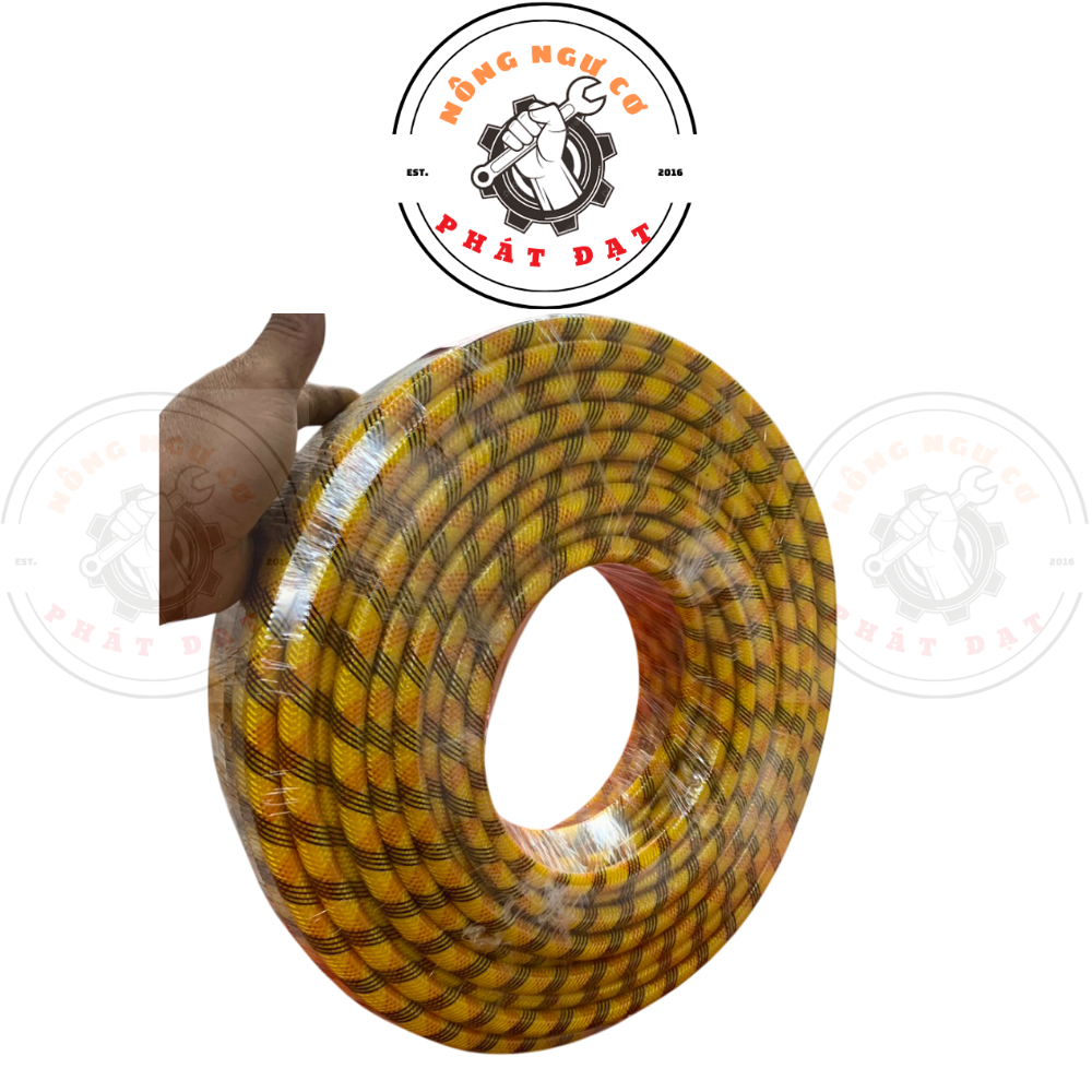 Dây rửa xe cao áp CÁ SẤU Korea, ren trong ren ngoài 14mm, chịu áp cao 900kg, trong 8,5mm ngoài 14mm