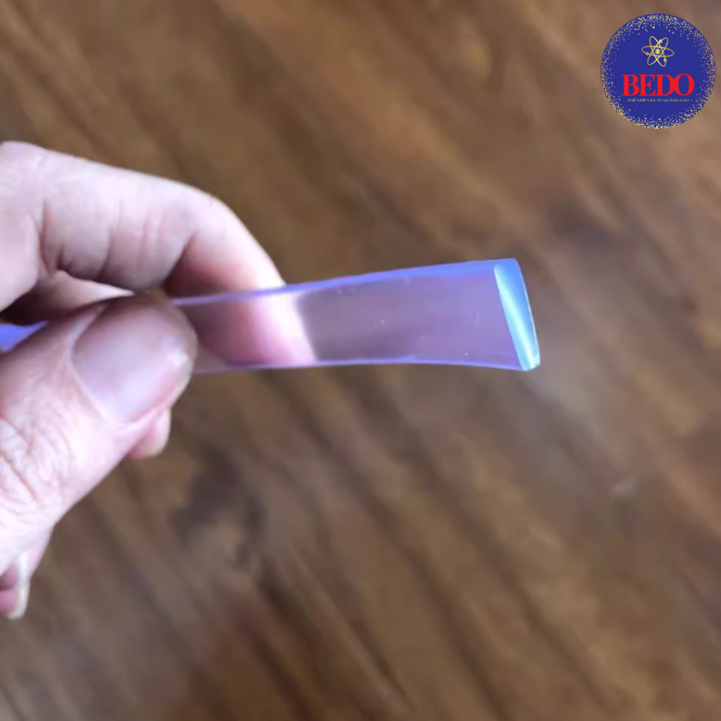 Ron Nhét Bạt BEDO Nhựa PVC 3x11mm 4x11mm Cho Hộp Đèn Không Viền Trần Xuyên Sáng Bền Dẻo