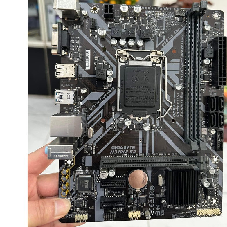 Combo Main H310 + CPU i3 9100f + Ram DDR4 8Gb, 16Gb, Combo Main +