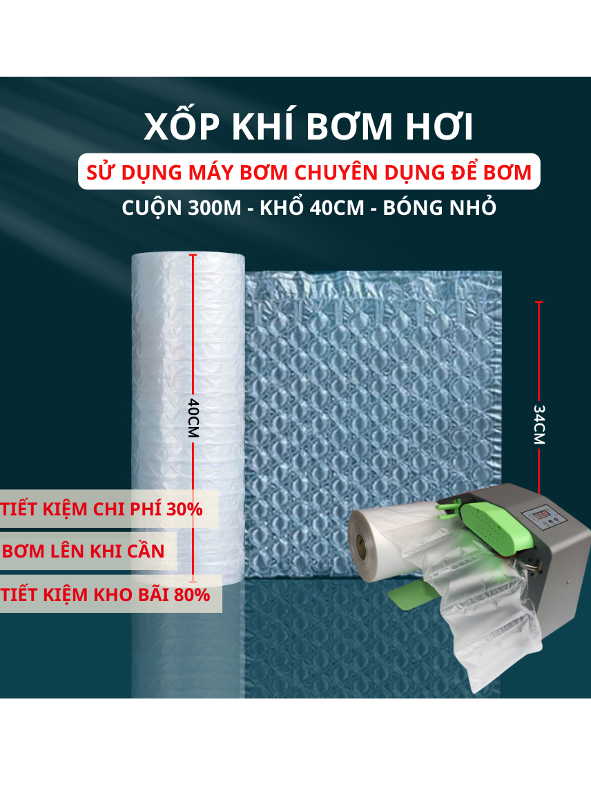 TẶNG KÈM bóng khí chống sốc