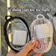 Túi đựng cáp sạc tai nghe trong suốt Greenhome, Hộp đựng tai nghe chống nước chống bụi tiện lợi