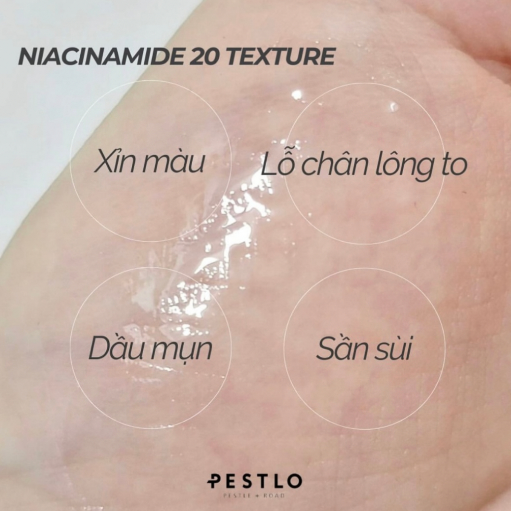 Serum dưỡng sáng PESTLO Rejurecipe Niacinamide 20% 30ml