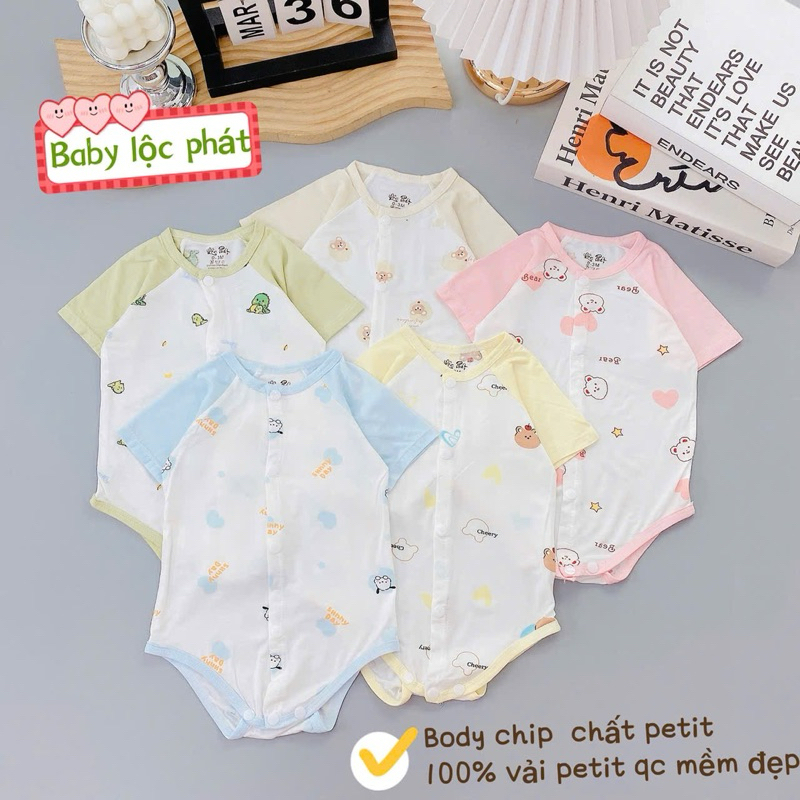 Body chip Lộc Phát chất petit QC mềm mại cho bé sơ sinh từ 3-9kg