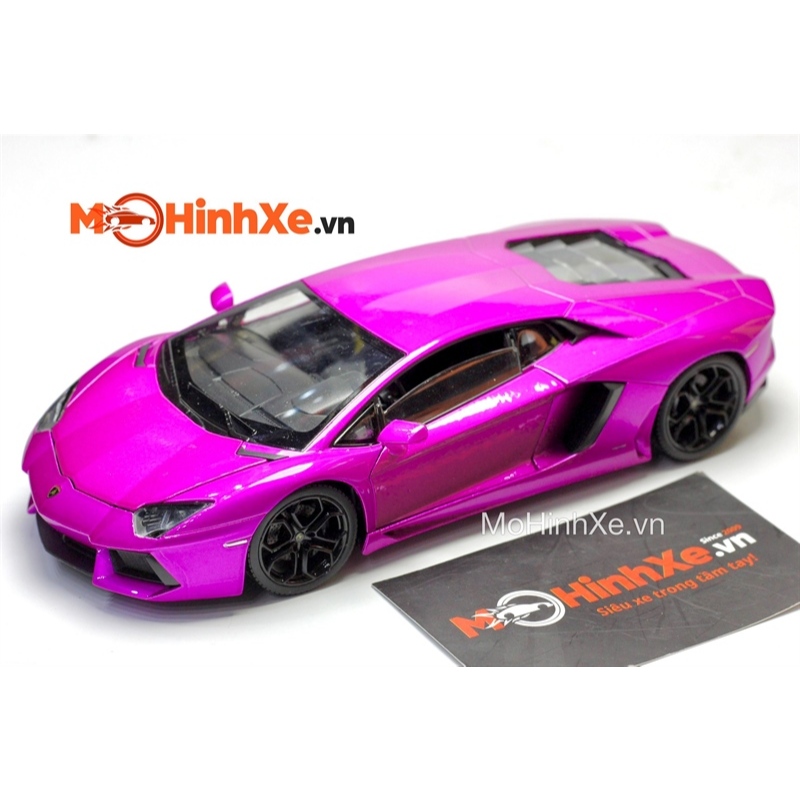 MÔ HÌNH XE L Bô AVENTADOR LP700-4 1:24 WELLY-FX | Shopee Việt Nam