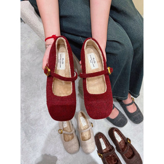 ( Mieo Sẵn ) Bệt Lông Quai Gài-box 5133-30 / Mieo Shoes B785 B786 B787 B788