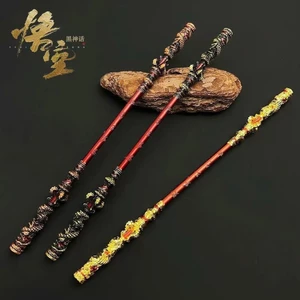 Gậy ngộ không bằng kim loại đặc, đúc nguyên khối 22cm