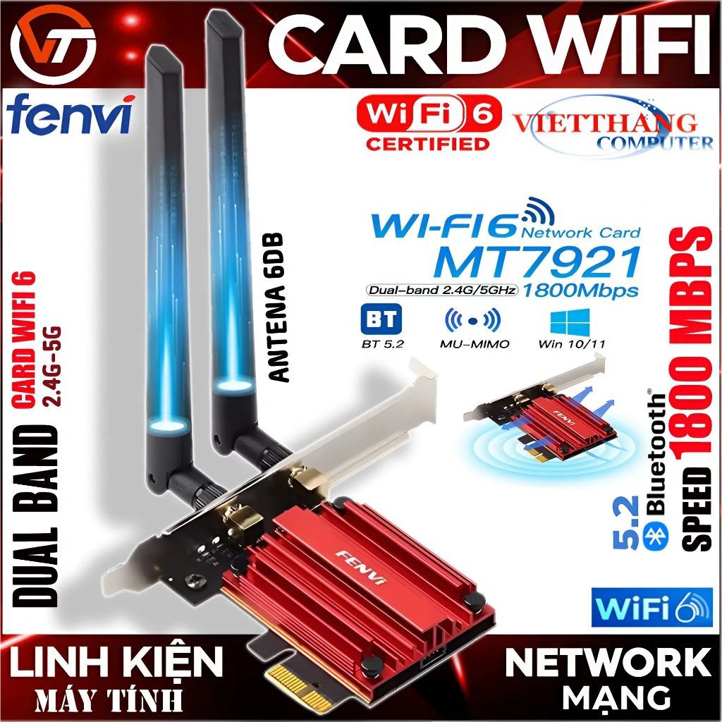 Adattatori Wireless PCI/PCIe: SCHEDA di rete PCI WI-FI WIRELESS 300Mbps