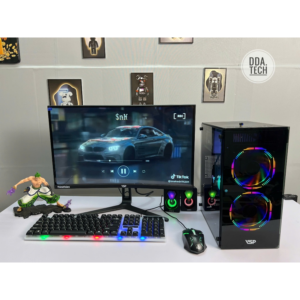 Bộ máy tính để bàn làm việc chơi game chạy mượt các tác vụ văn phòng ...
