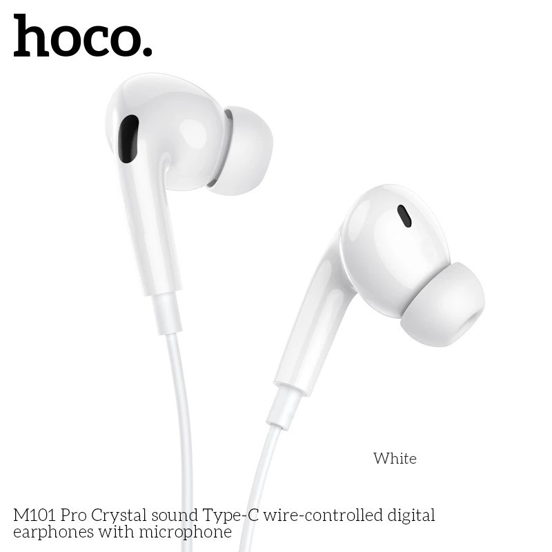 TAI NGHE NHÉT TAI CÓ DÂY HOCO M101 PRO TYPE-C – ÂM THANH SỐNG ĐỘNG, ĐÀM THOẠI RÕ NÉT