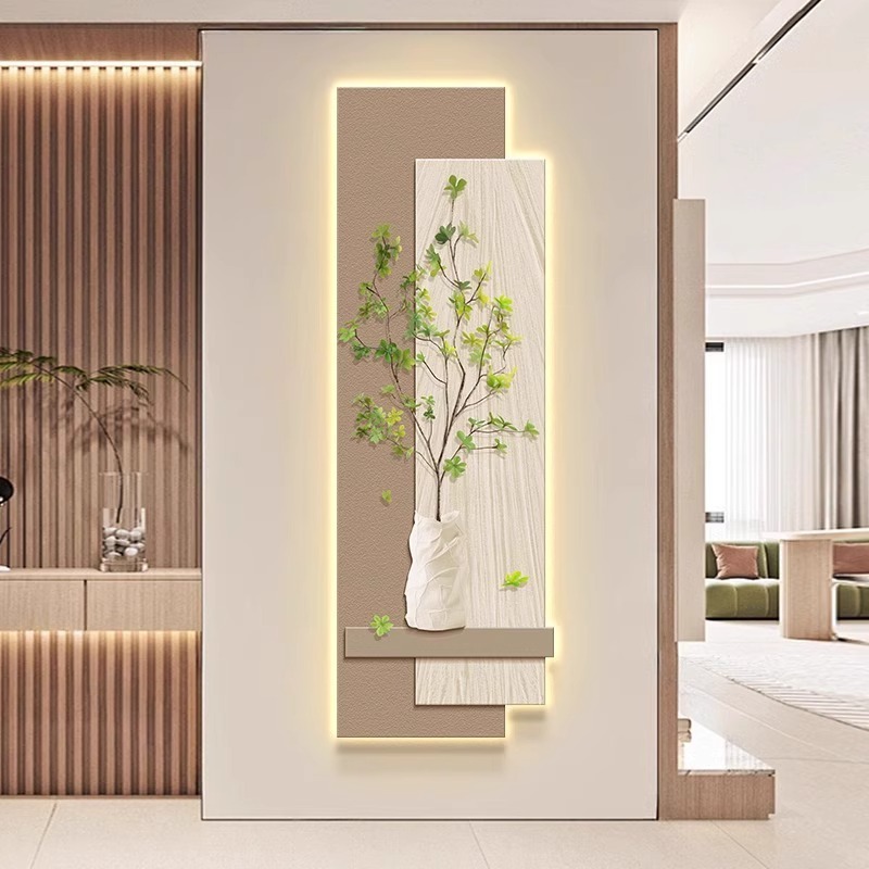 Bộ 2 Tranh THIÊN NHIÊN CÂY CẢNH Treo Tường. Trang Trí Nhà Cửa, Phòng khách, phòng ngủ, quà